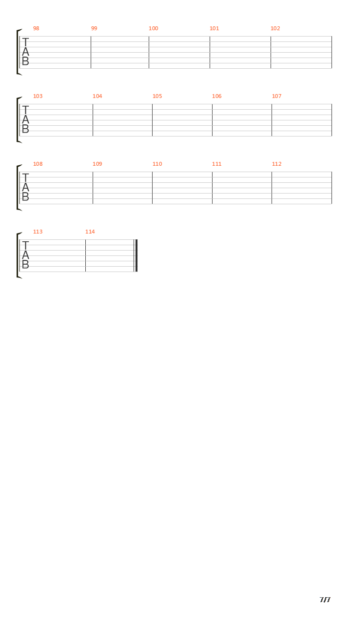 One Curl In Bangkok吉他谱