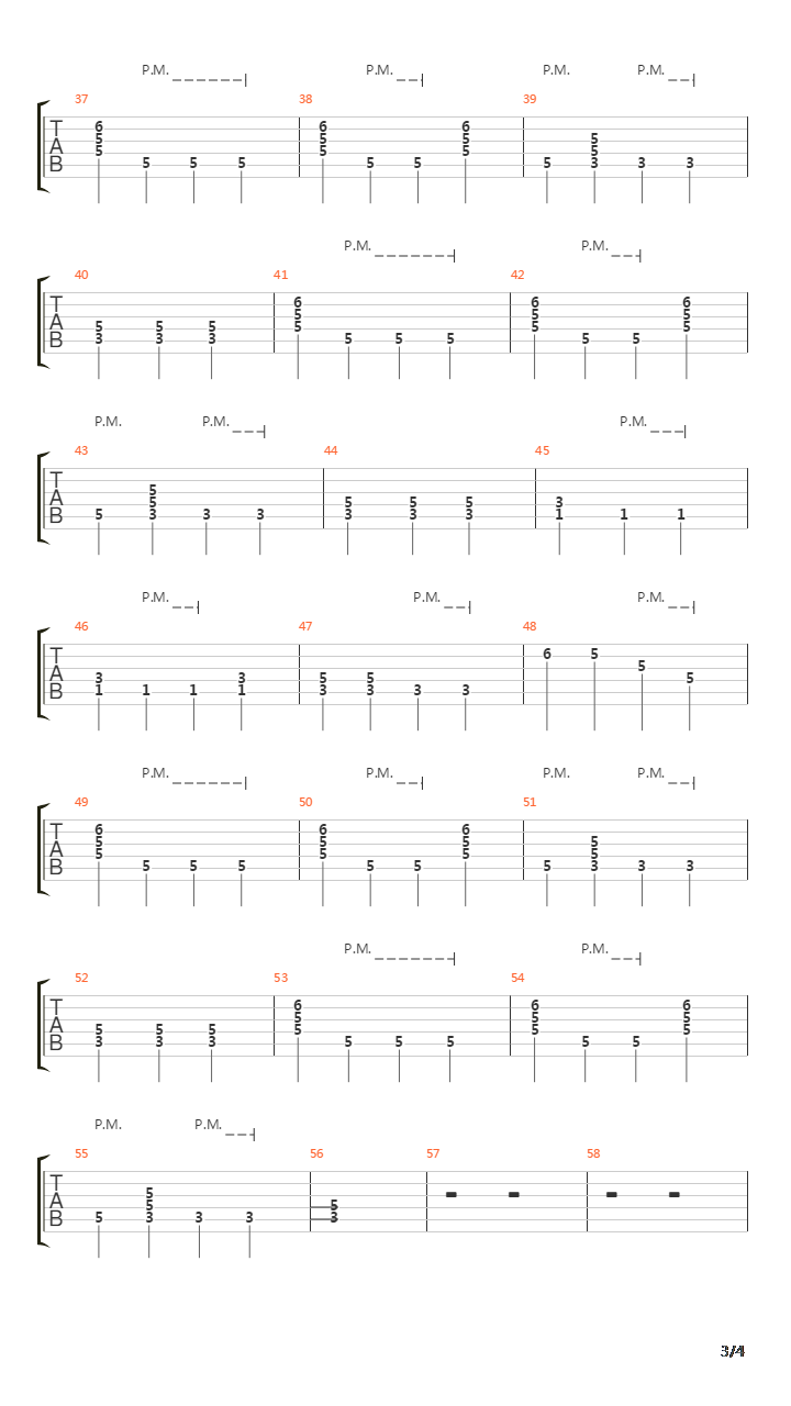 Empty Man吉他谱