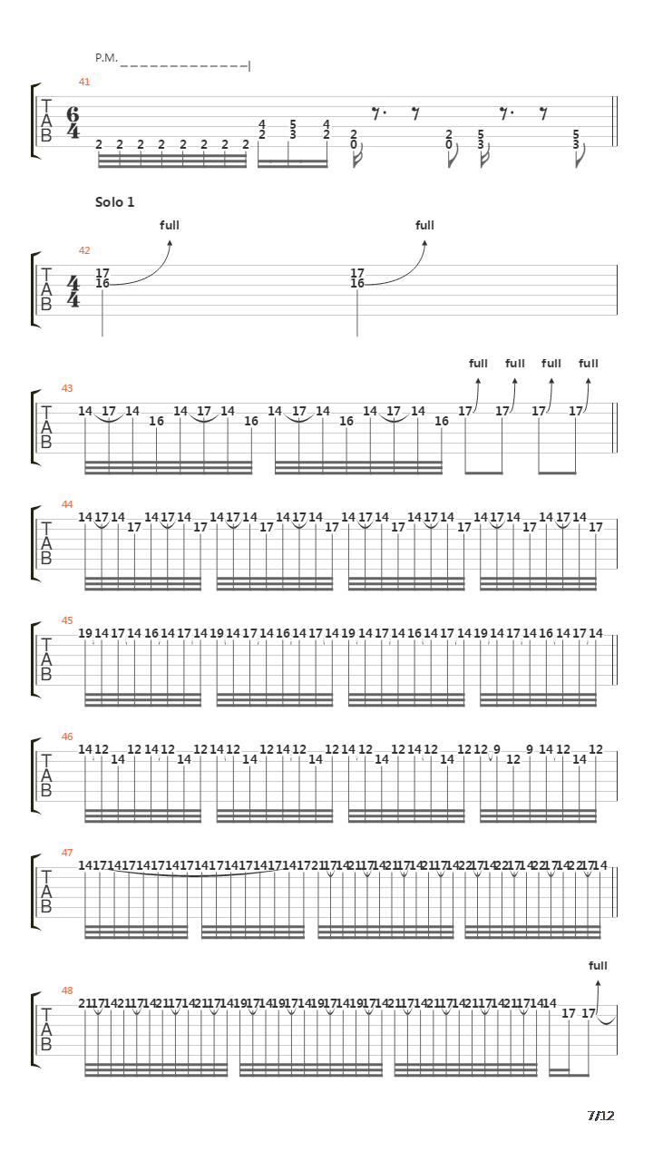 Aod吉他谱