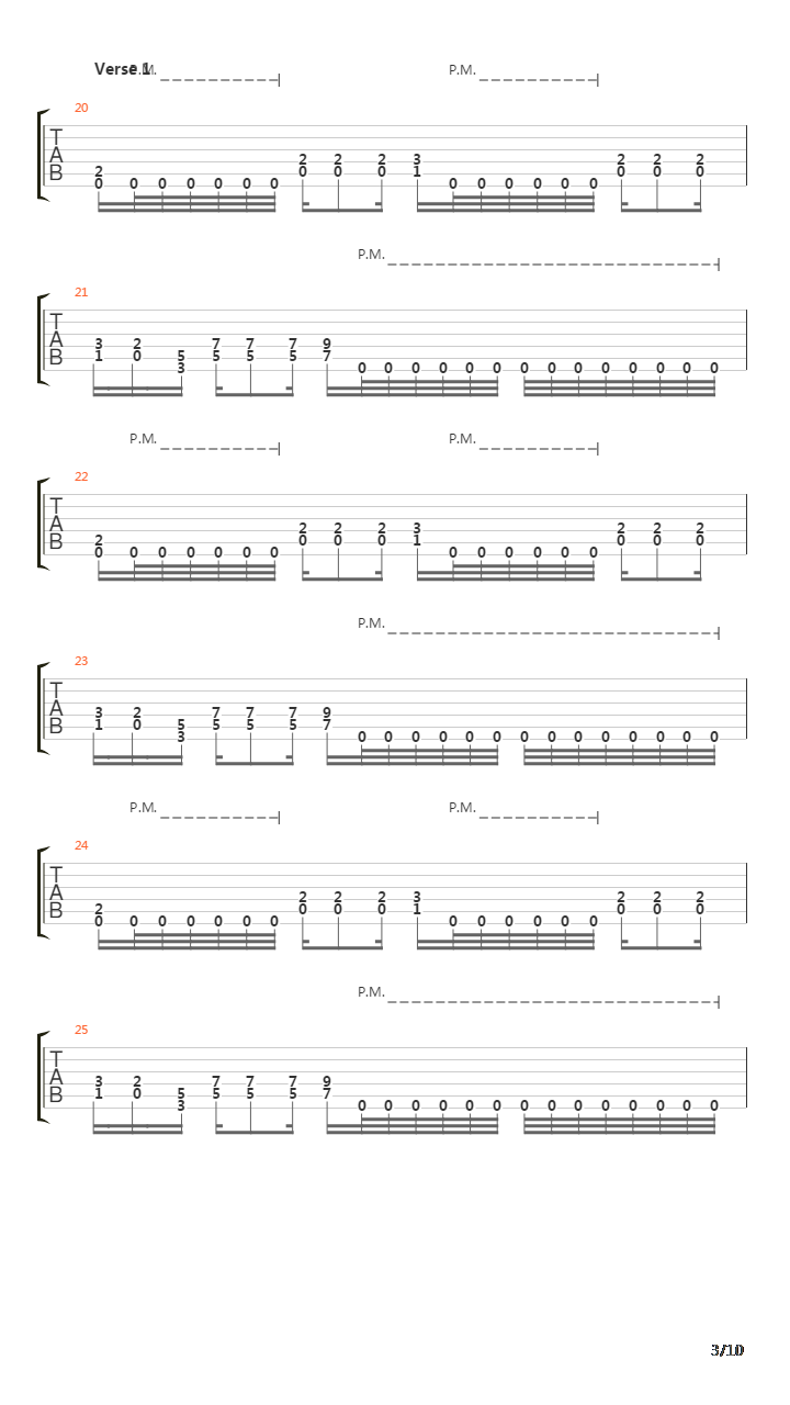 Below The Belt吉他谱