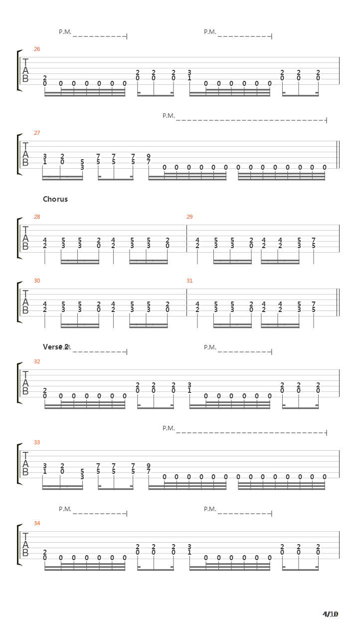 Below The Belt吉他谱