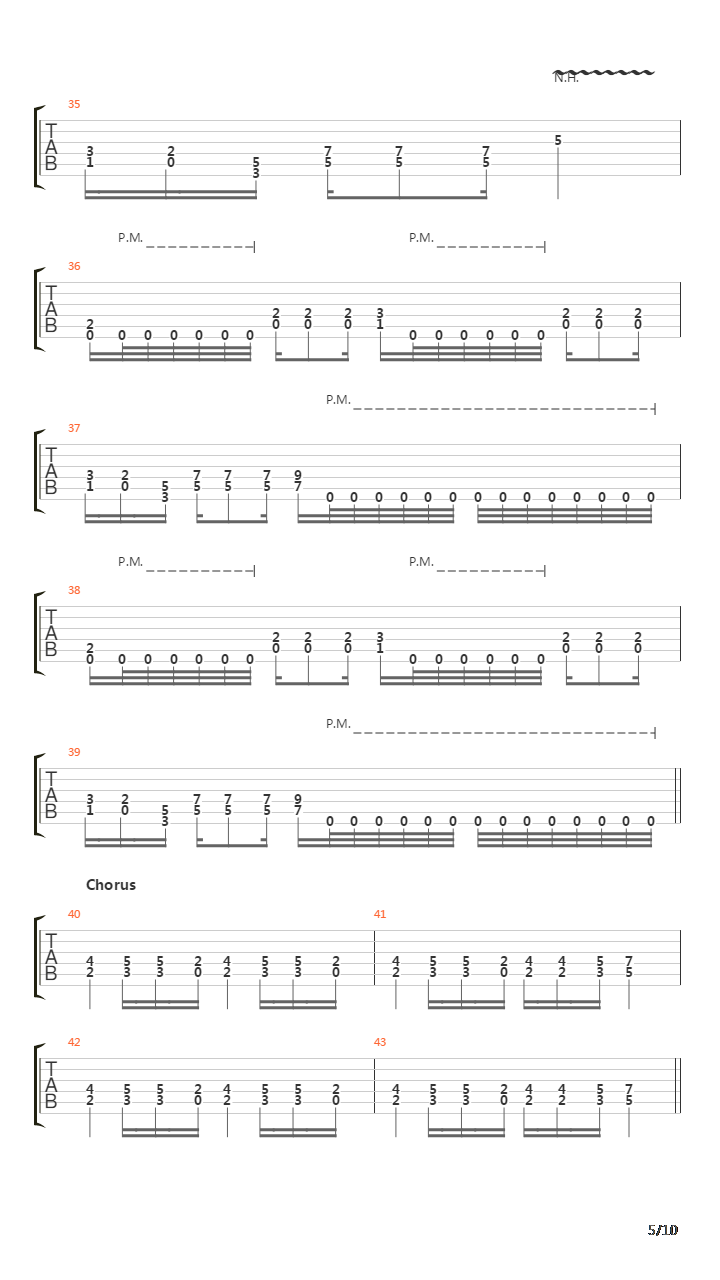 Below The Belt吉他谱