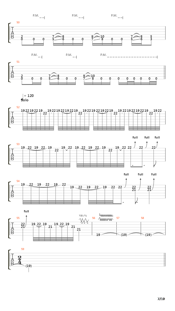 Below The Belt吉他谱