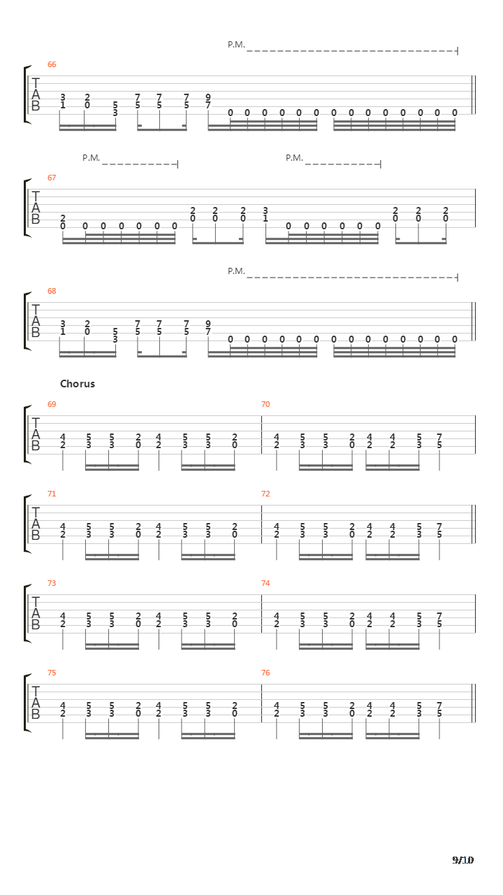 Below The Belt吉他谱