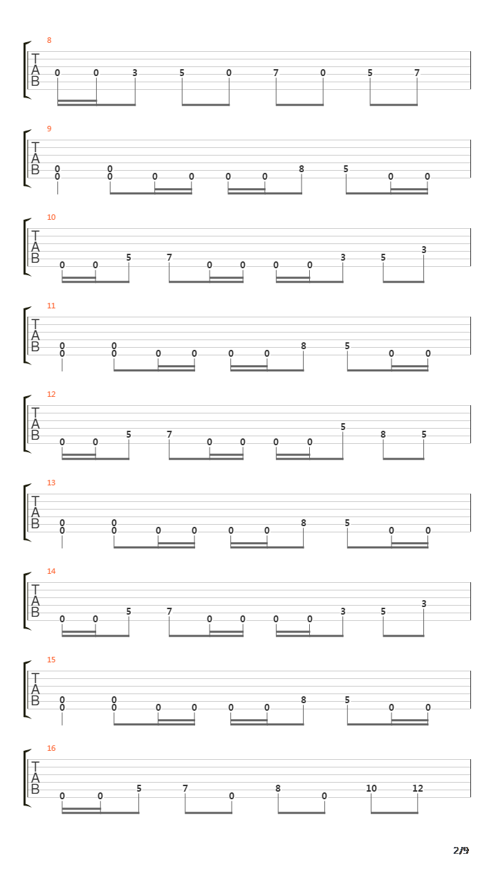 End Vs Beginning吉他谱