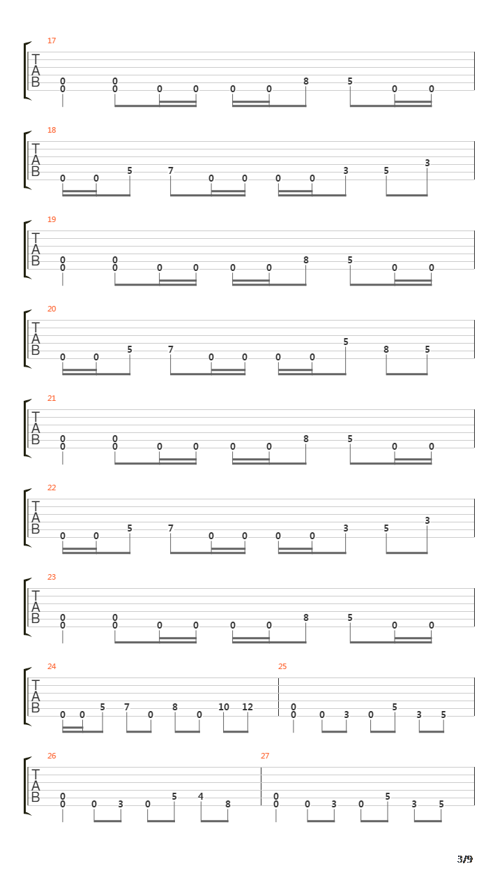 End Vs Beginning吉他谱