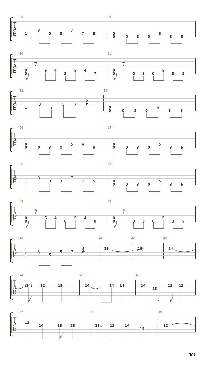 End Vs Beginning吉他谱