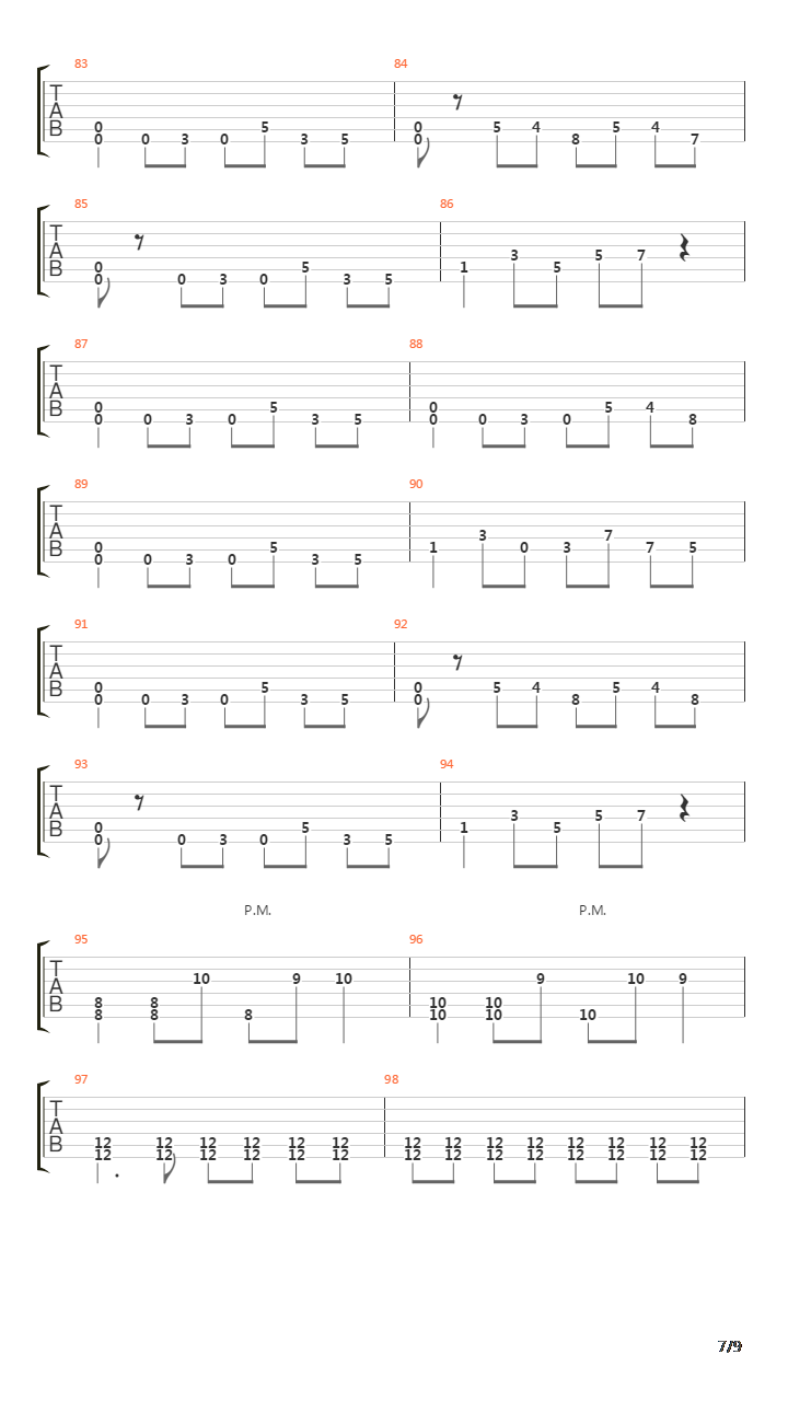 End Vs Beginning吉他谱