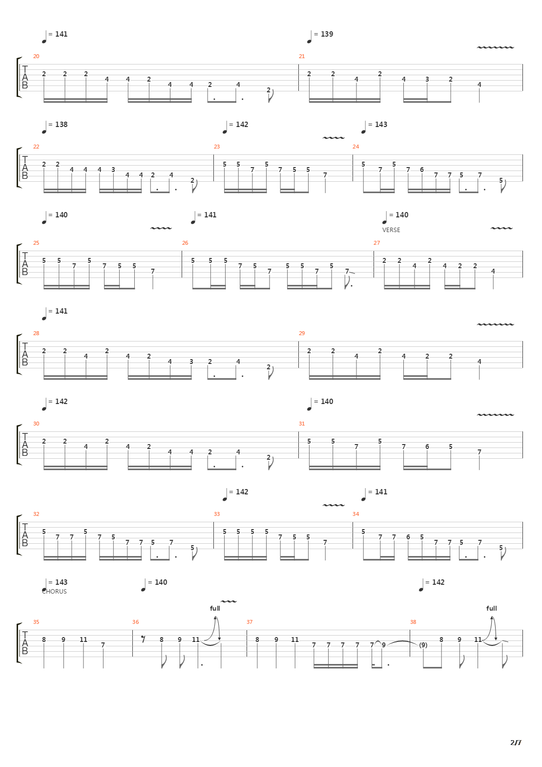 Yyz吉他谱