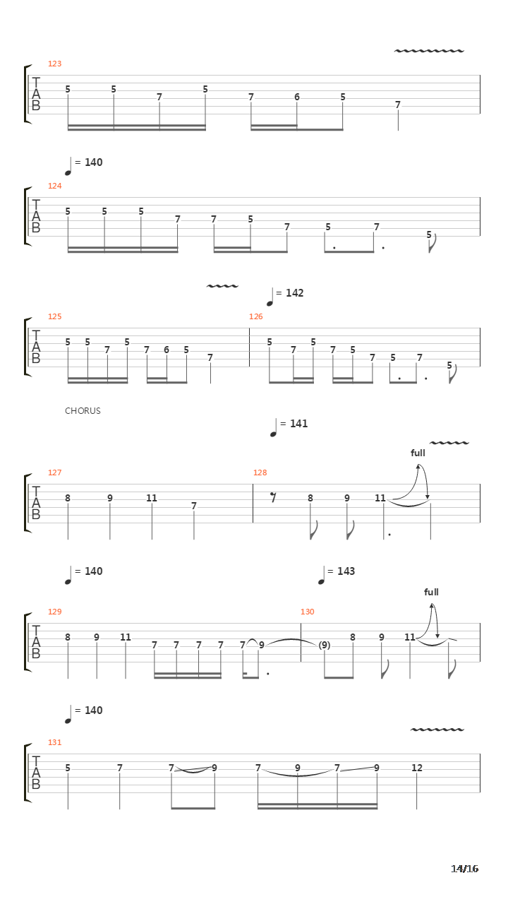 Yyz吉他谱