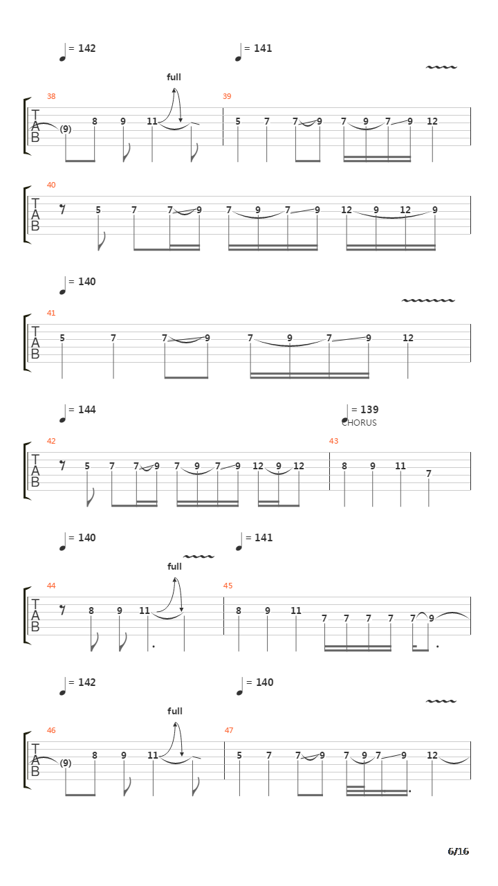 Yyz吉他谱