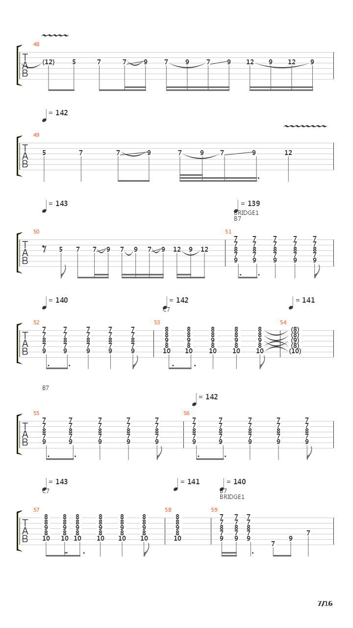 Yyz吉他谱