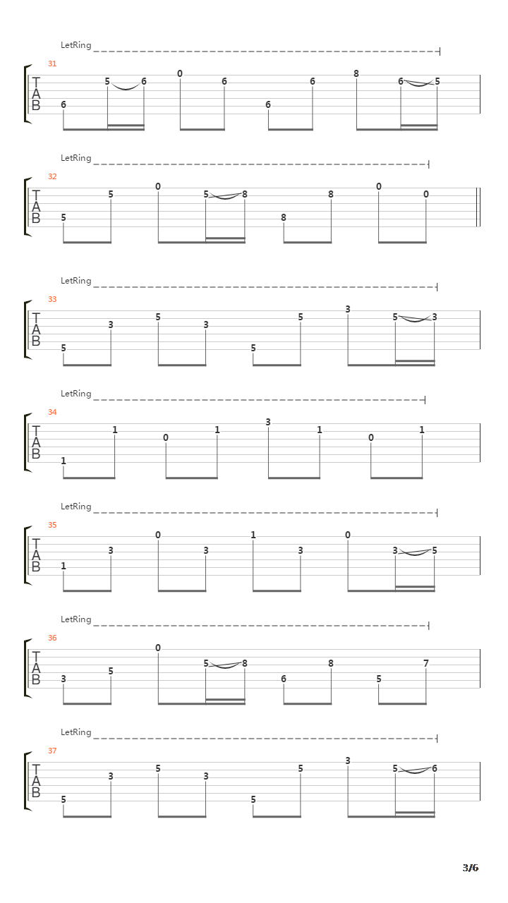 Xavii吉他谱