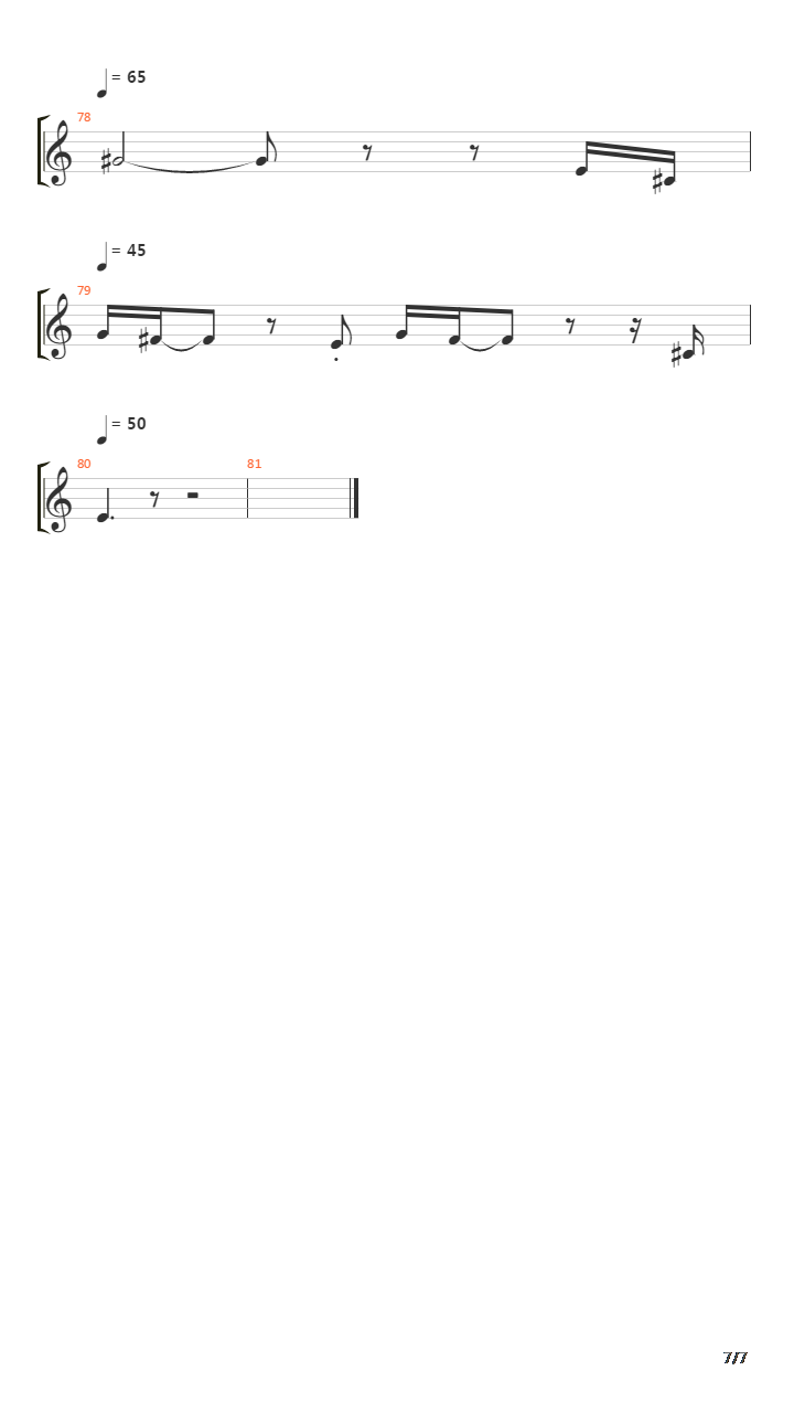 Gotten吉他谱