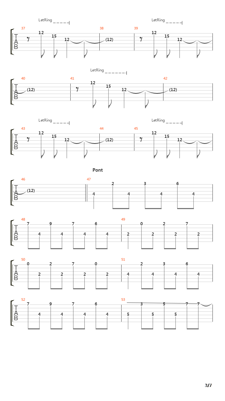 Abyss吉他谱