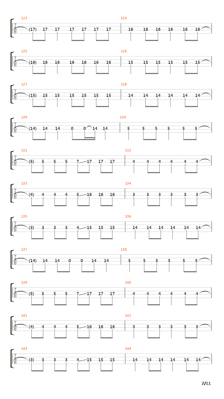 Song About An Angel吉他谱