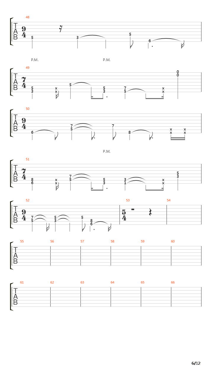 Integration吉他谱