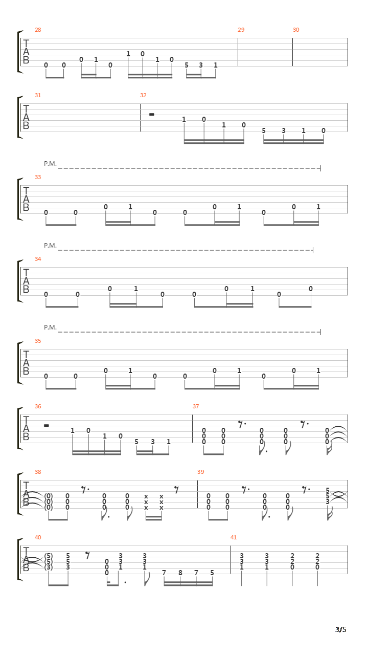 The Mountain吉他谱