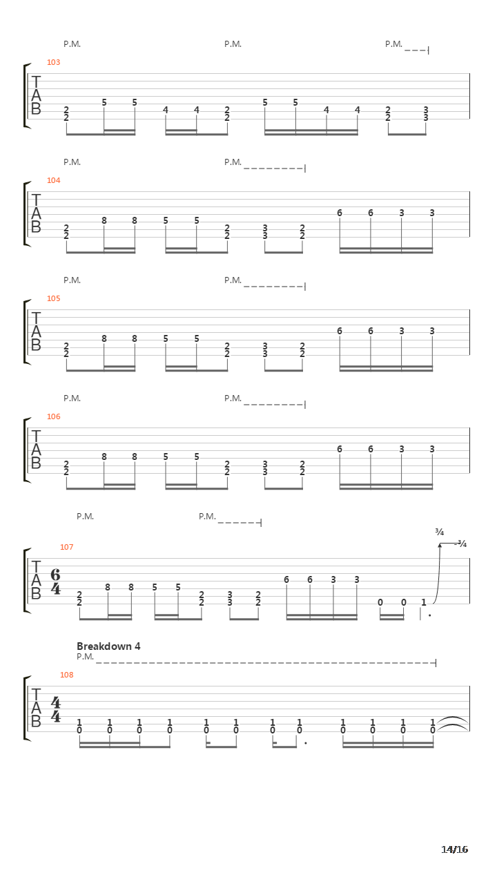 Furnace Of Hate吉他谱