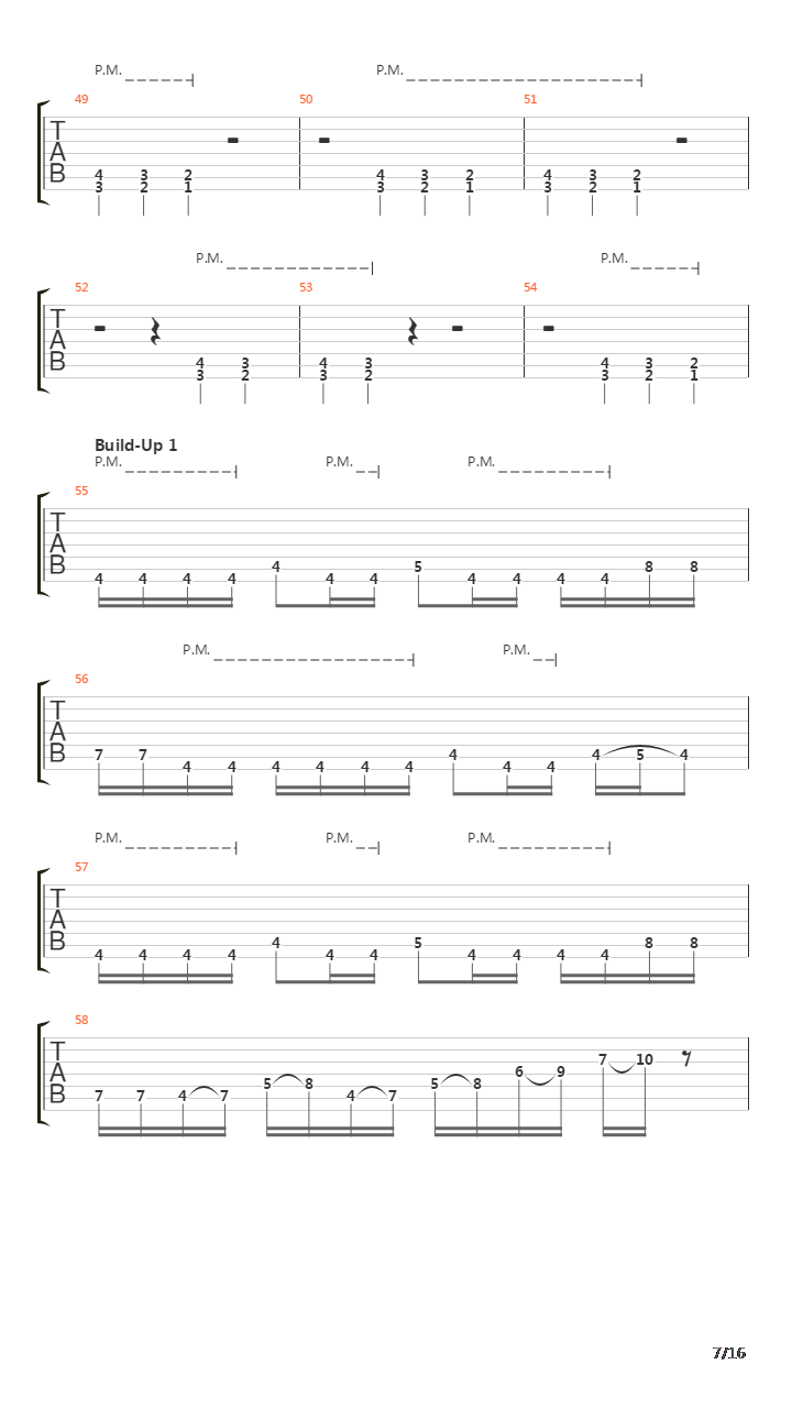 Furnace Of Hate吉他谱