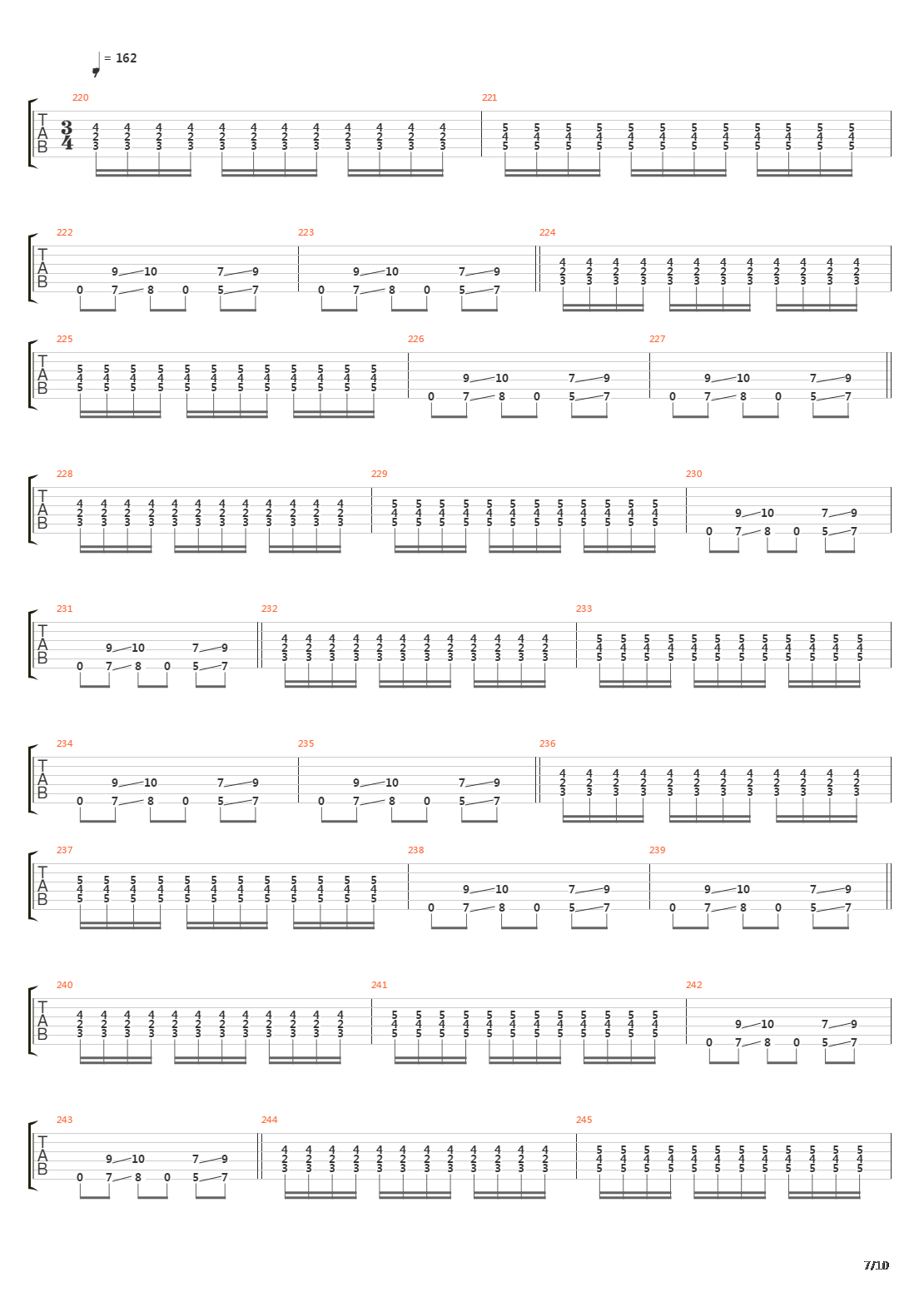 Den Saakaldte吉他谱