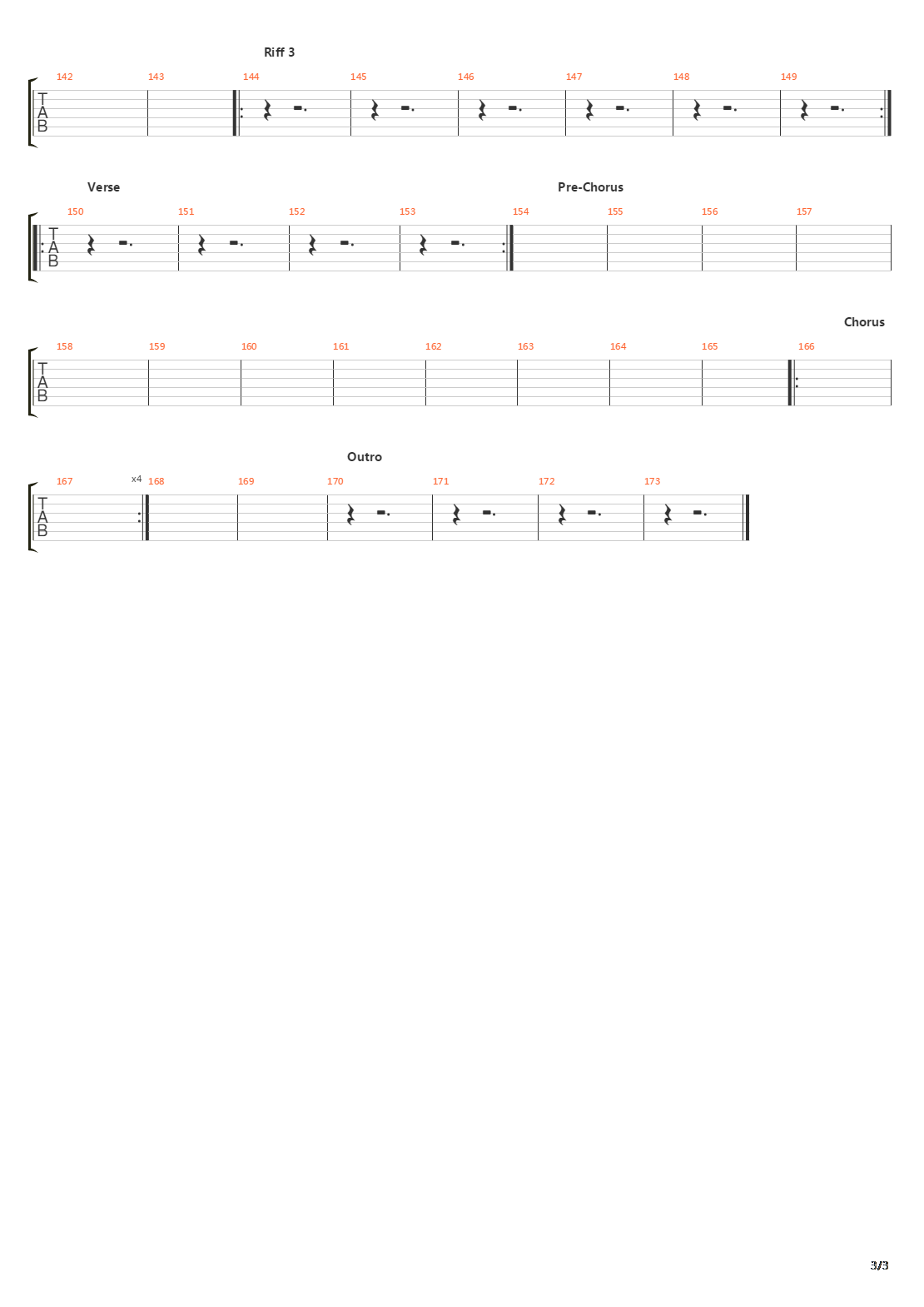 Pillars Of Sand吉他谱