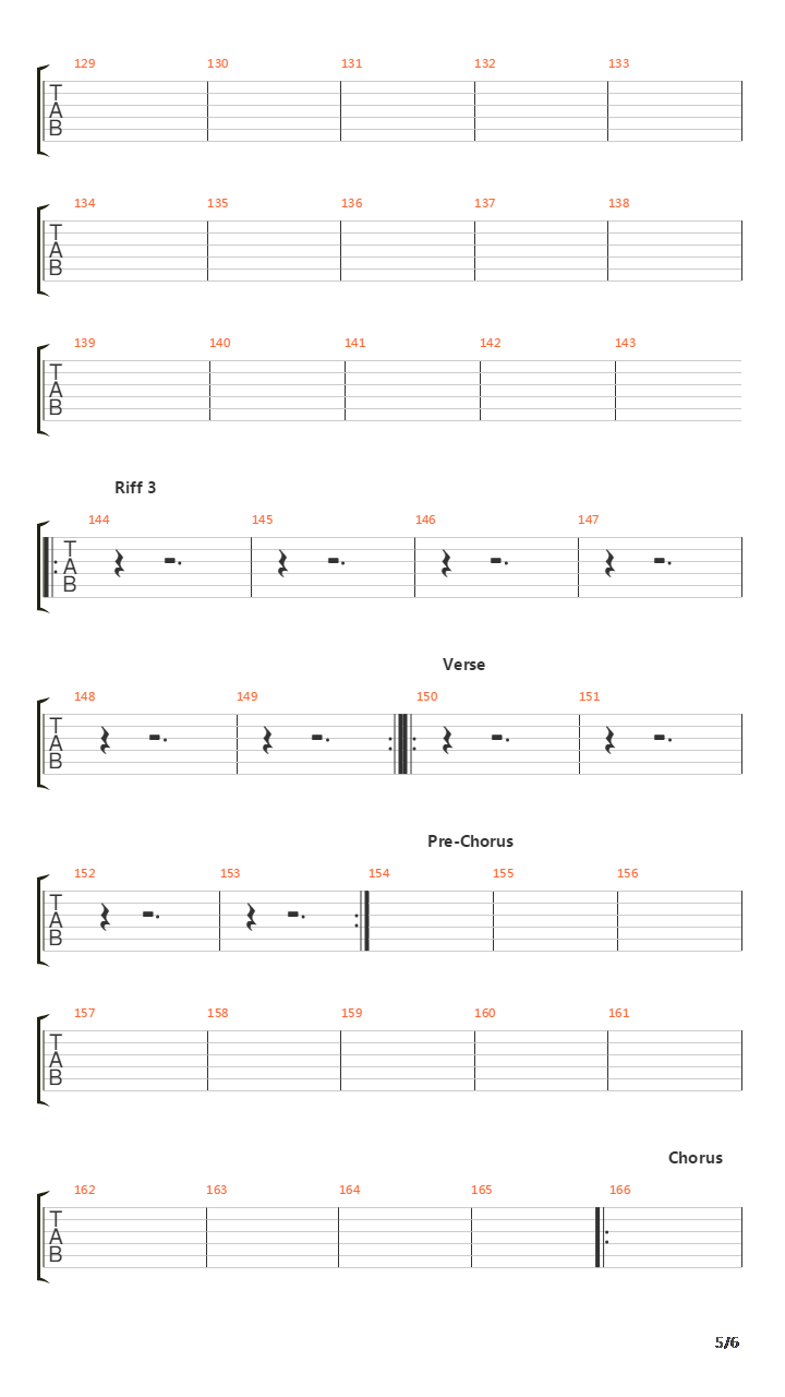 Pillars Of Sand吉他谱