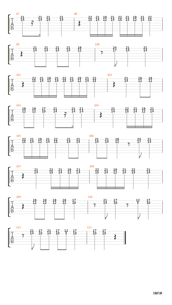 Rondo Alla Turca吉他谱