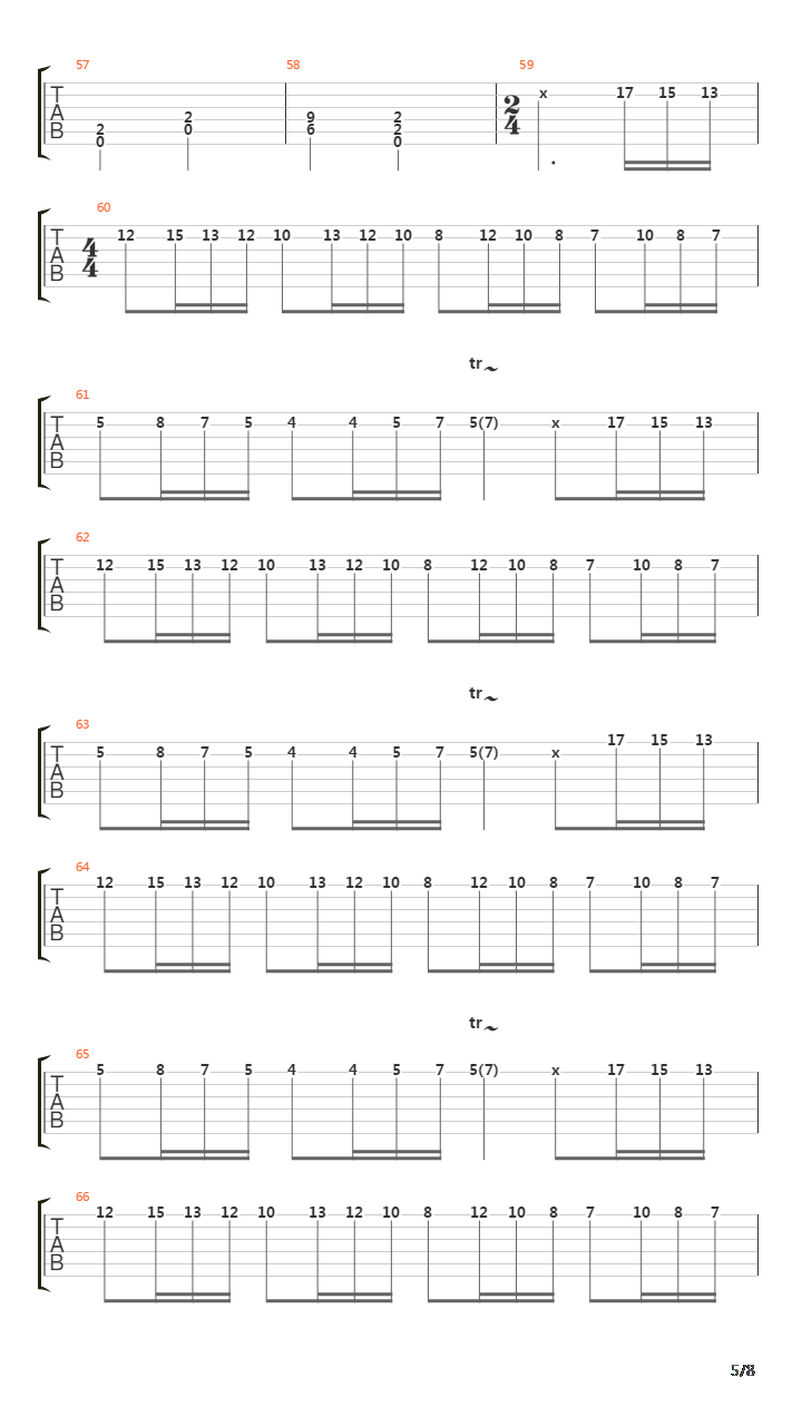 Preludium吉他谱