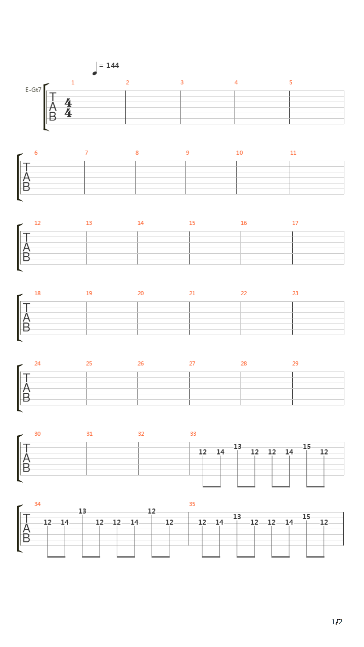 You吉他谱