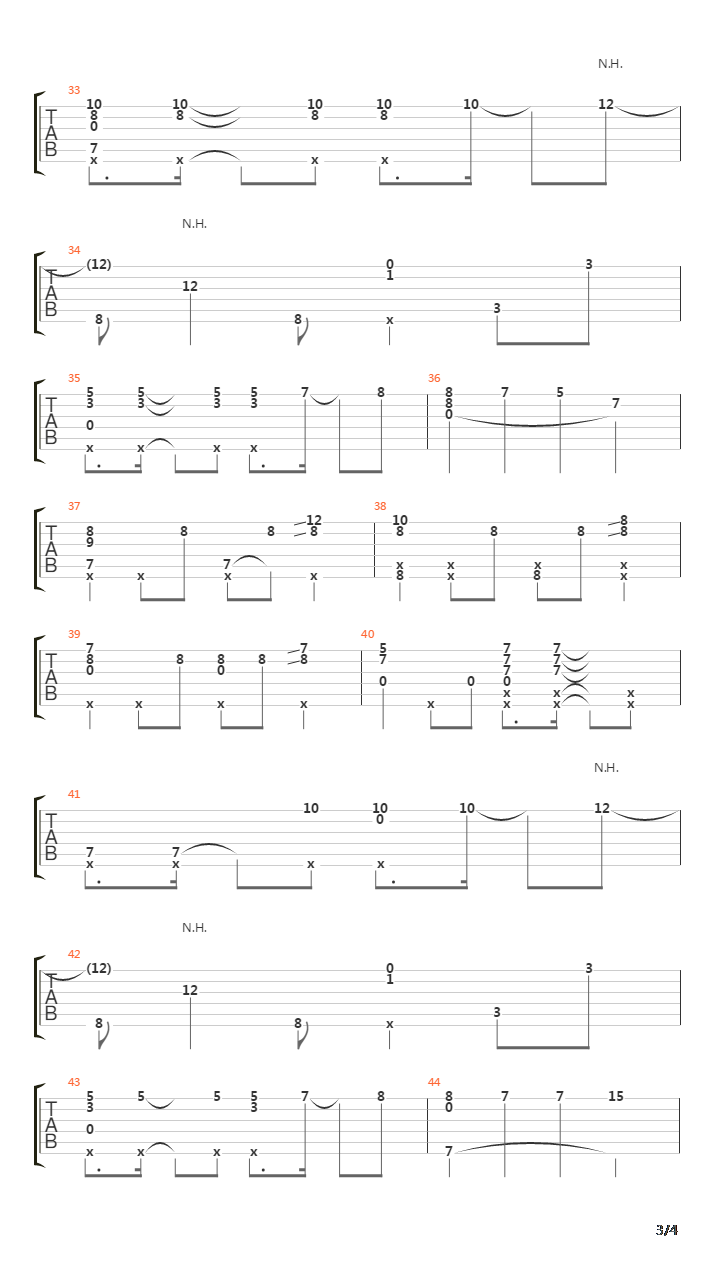 katharsis(TV动画《东京食尸鬼:re》主题曲OP2)吉他谱