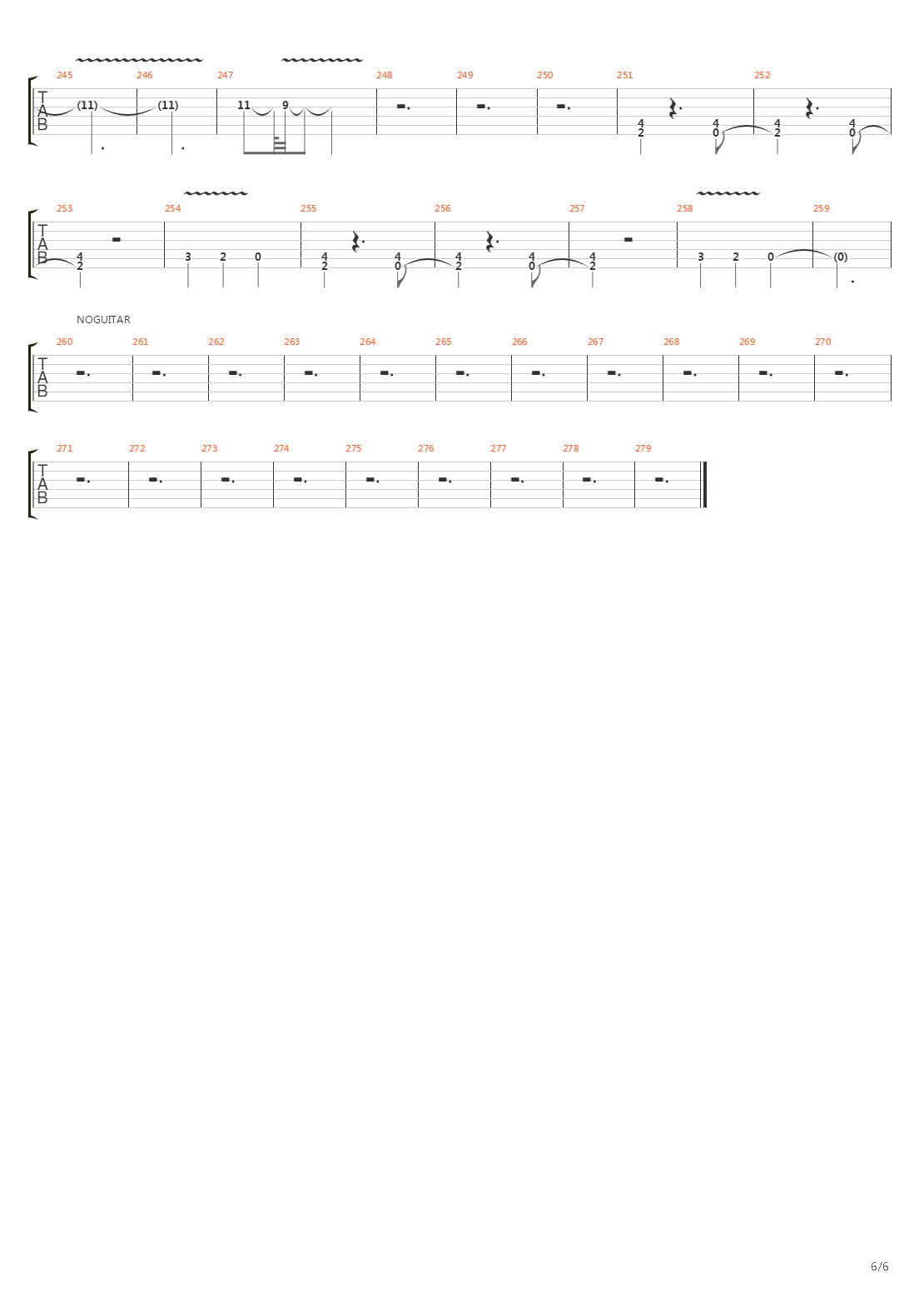 Drone吉他谱