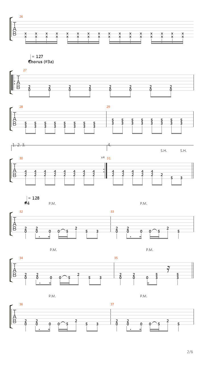 In The Beginning吉他谱