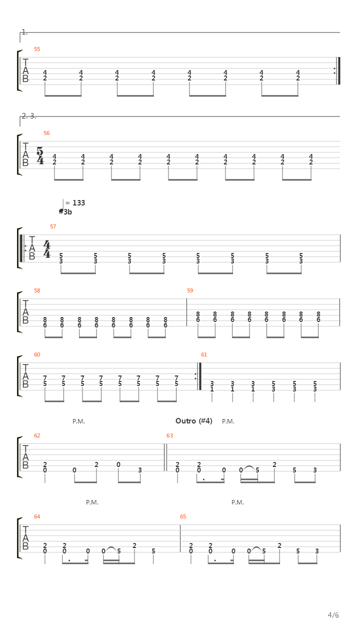 In The Beginning吉他谱