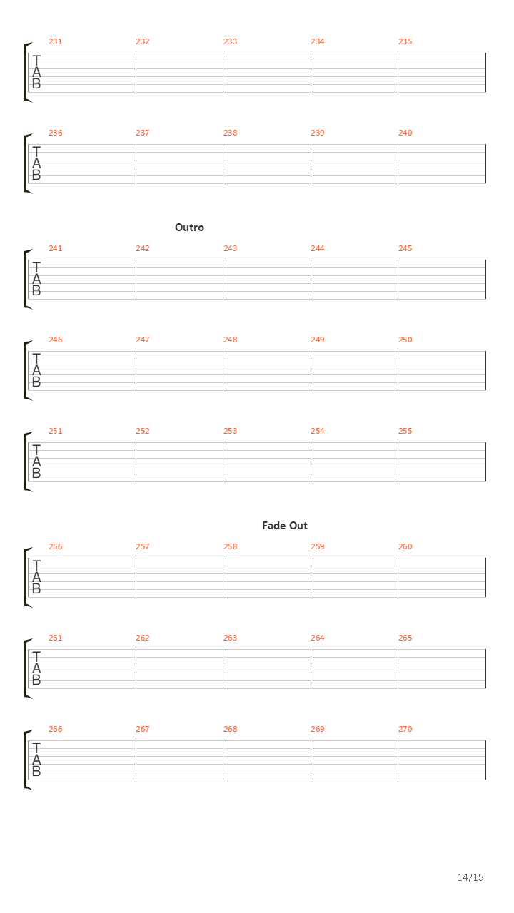 The Stage吉他谱