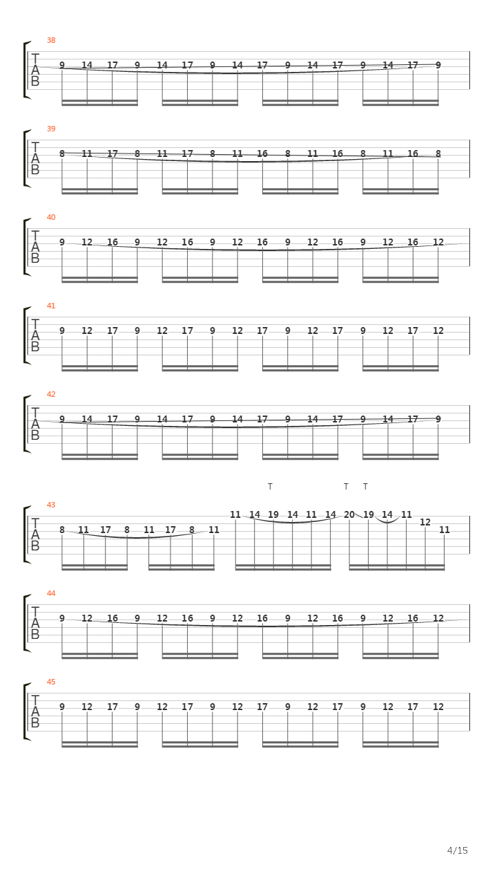 The Stage吉他谱