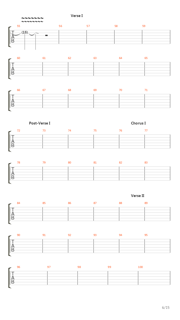 The Stage吉他谱