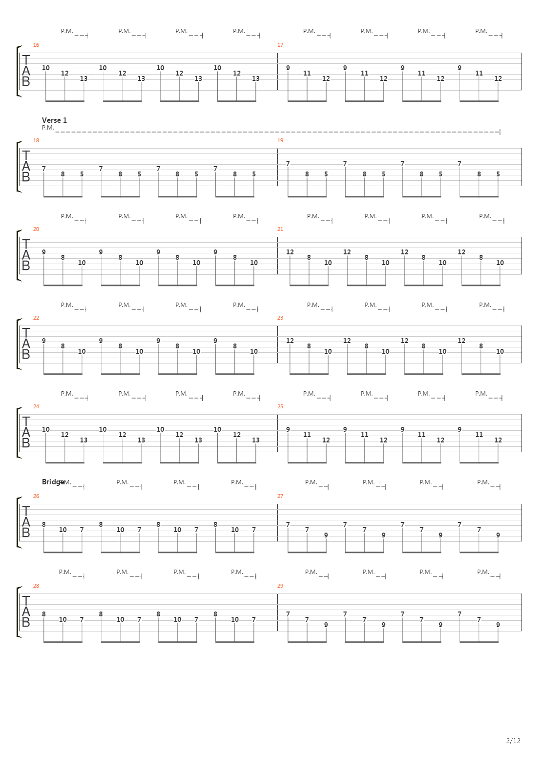 The Inversion吉他谱