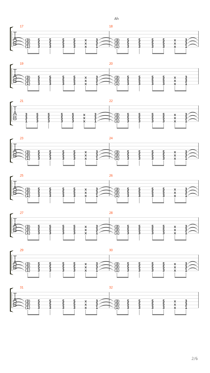 Berlin吉他谱