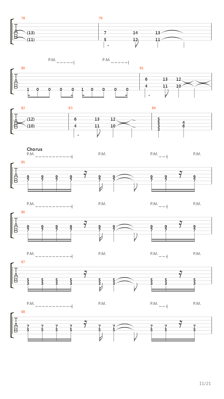 Dominion 5吉他谱