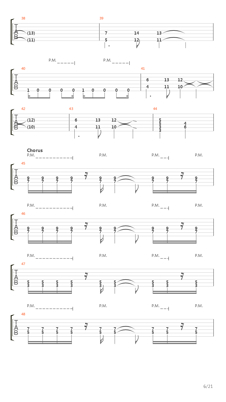 Dominion 5吉他谱