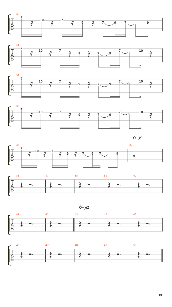 丑吉他谱