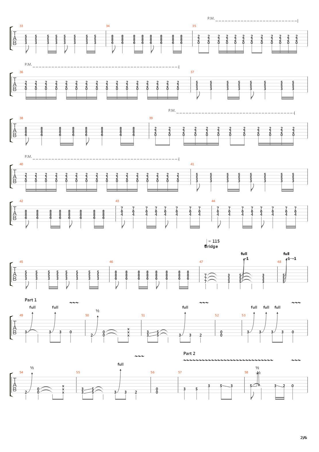 The Doom吉他谱