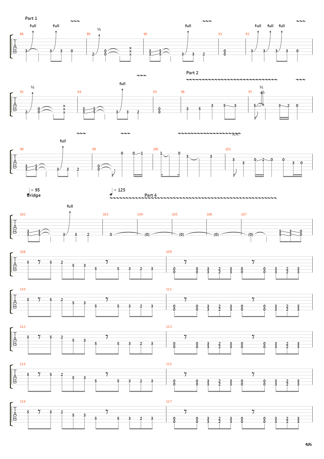 The Doom吉他谱