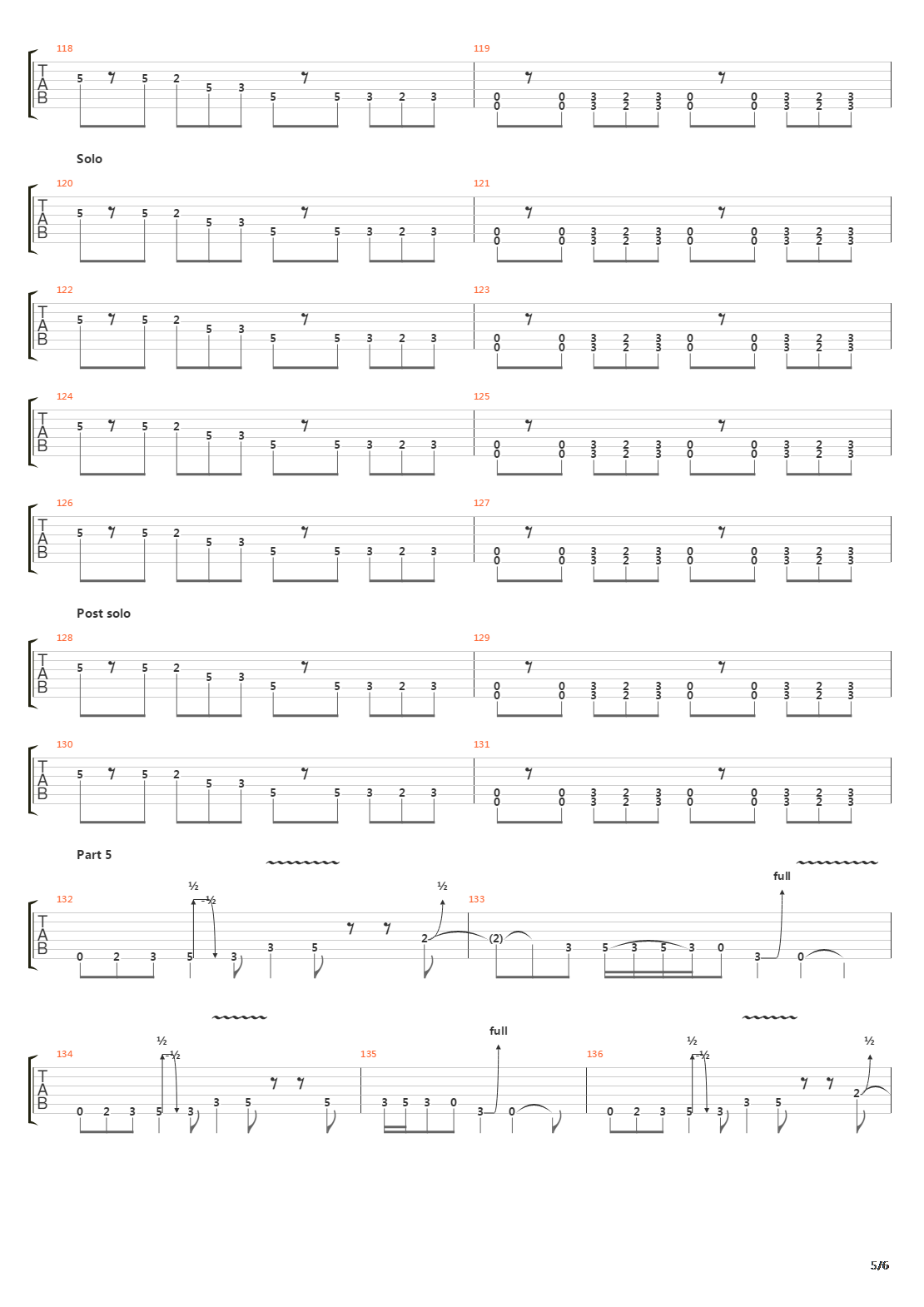 The Doom吉他谱