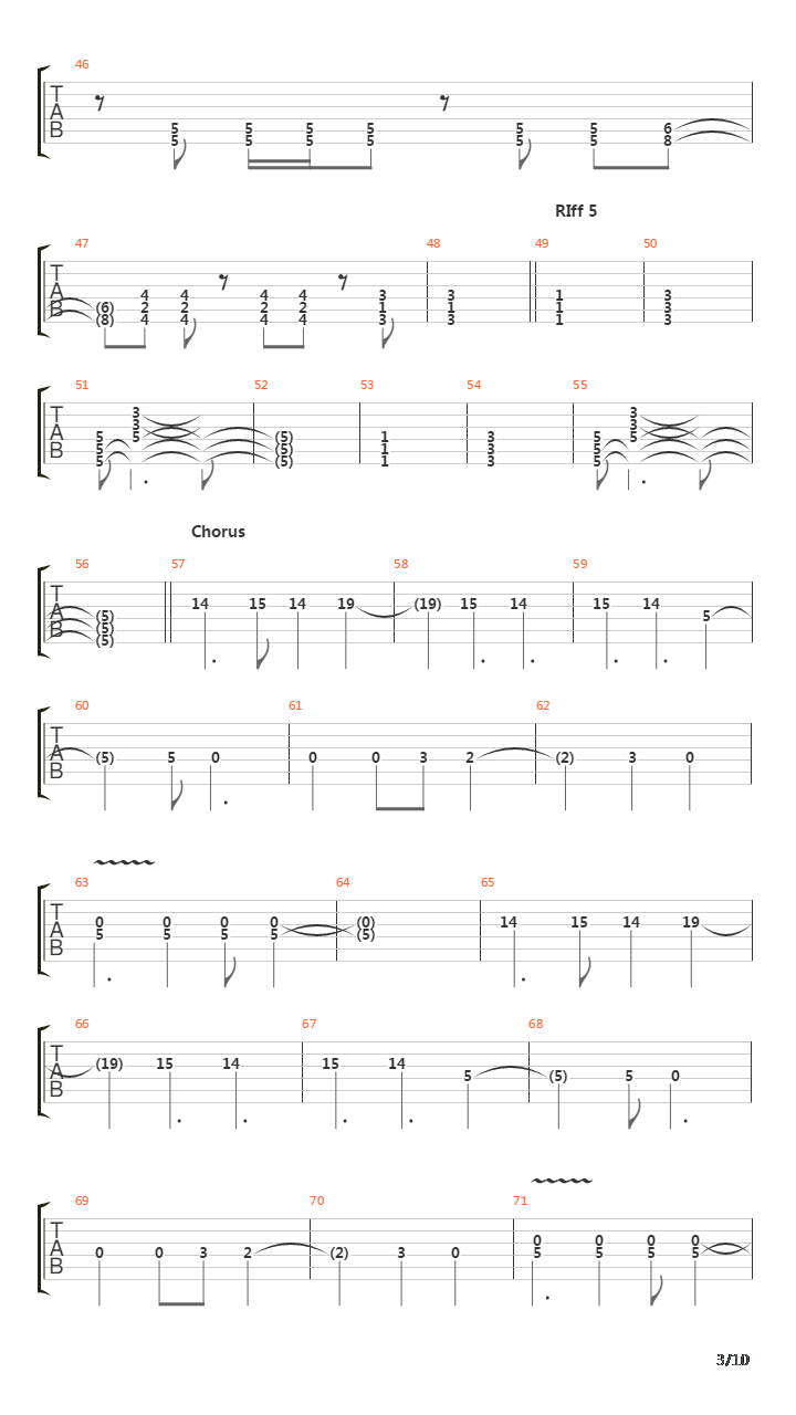 Cathedral吉他谱