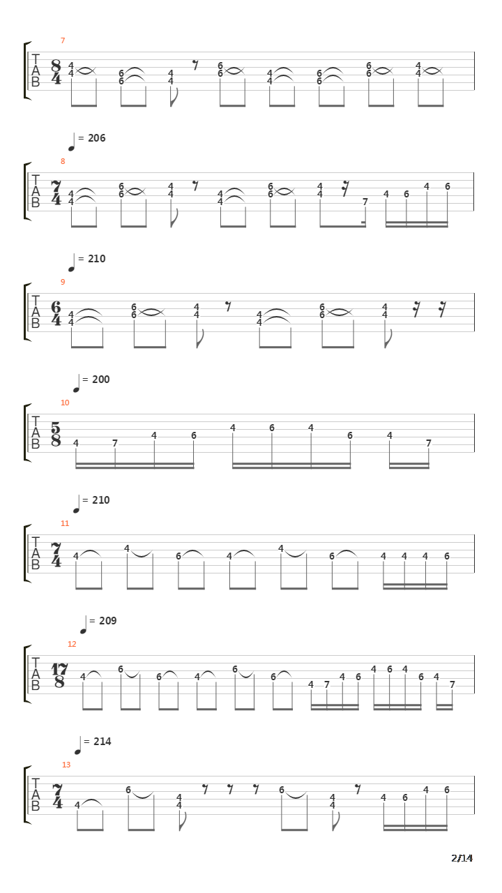 One Conclusion吉他谱