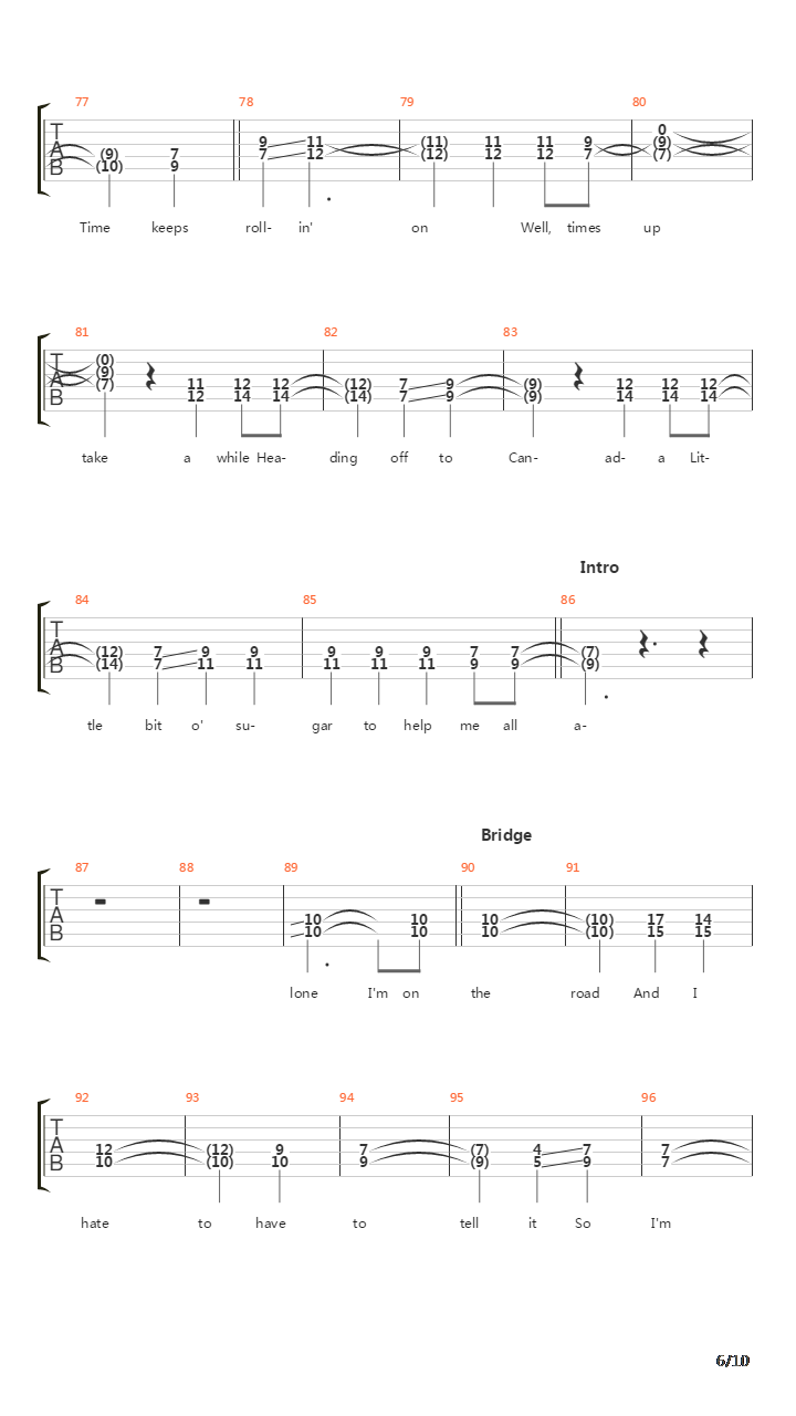 Heatwave吉他谱