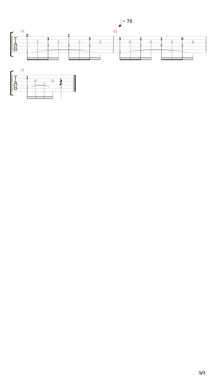 Opus 35 No 13 In C Major吉他谱