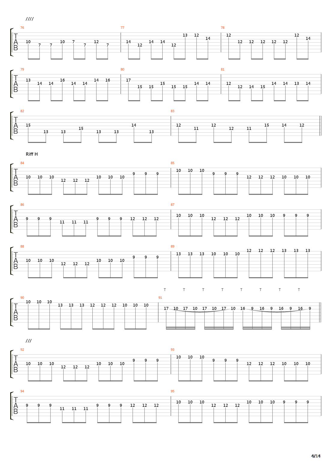 Gula吉他谱